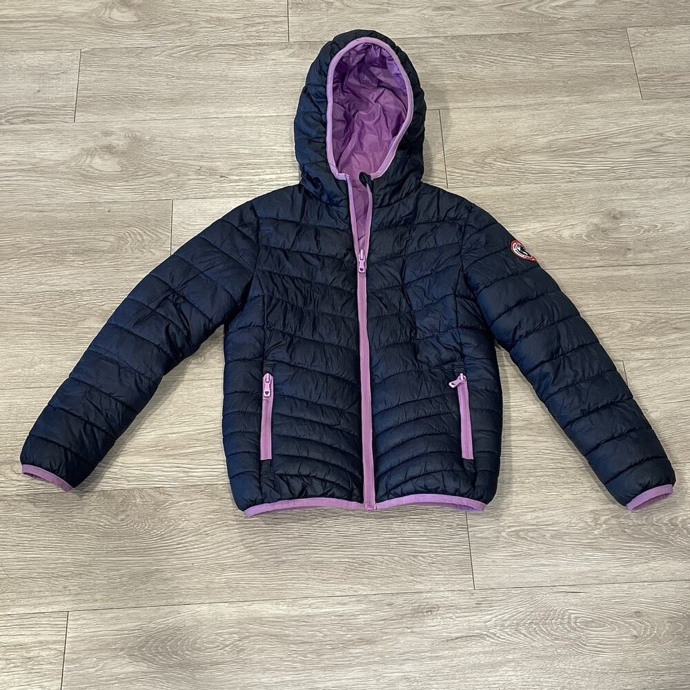 Rokka&Rolla Girls Puffer Jacket 8 Ultra Light Reversible Packable